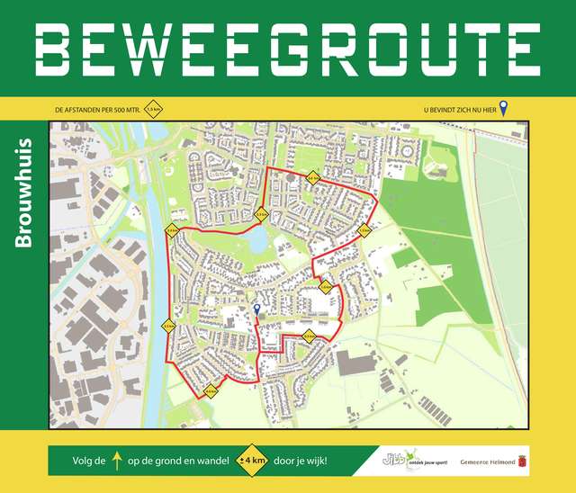 Beweegroute Brouwhuis
