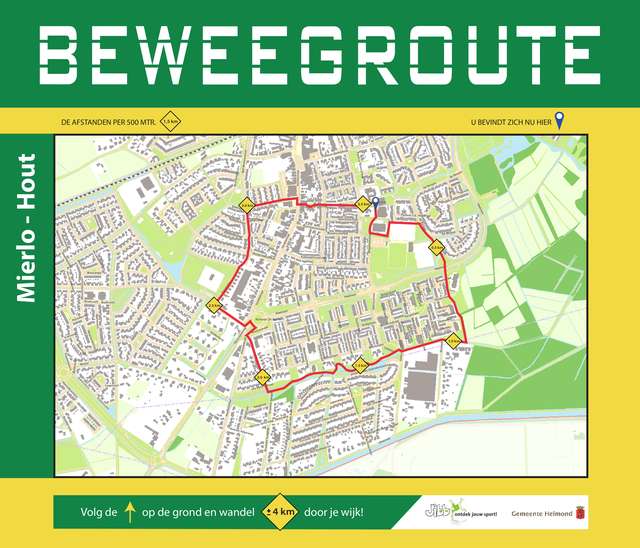 Beweegroute Mierlo-Hout