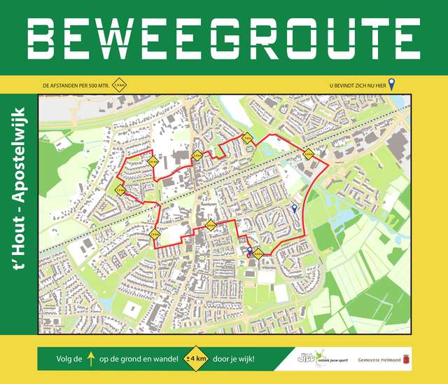 Beweegroute Apostelwijk