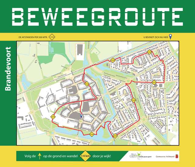 Beweegroute Brandevoort