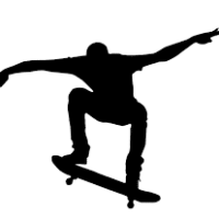 Skateboard foto Skateboard foto